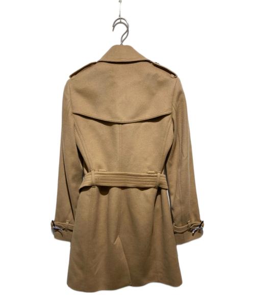 BURBERRY LONDON（バーバリーロンドン）BURBERRY LONDON (バーバリーロンドン) カシミヤ混トレンチコート ブラウン サイズ:36の古着・服飾アイテム