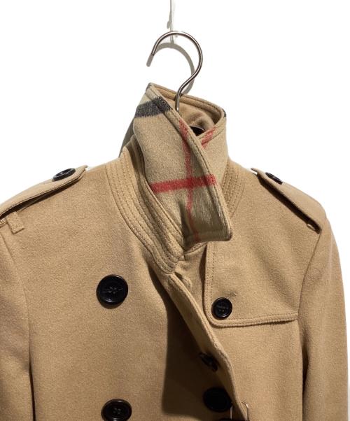 BURBERRY LONDON（バーバリーロンドン）BURBERRY LONDON (バーバリーロンドン) カシミヤ混トレンチコート ブラウン サイズ:36の古着・服飾アイテム