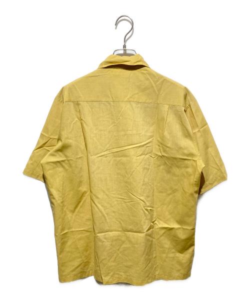 PERMANENT PRESS（パーマネントプレス）PERMANENT PRESS (パーマネントプレス) 70s オープンカラーシャツ イエロー サイズ:Mの古着・服飾アイテム