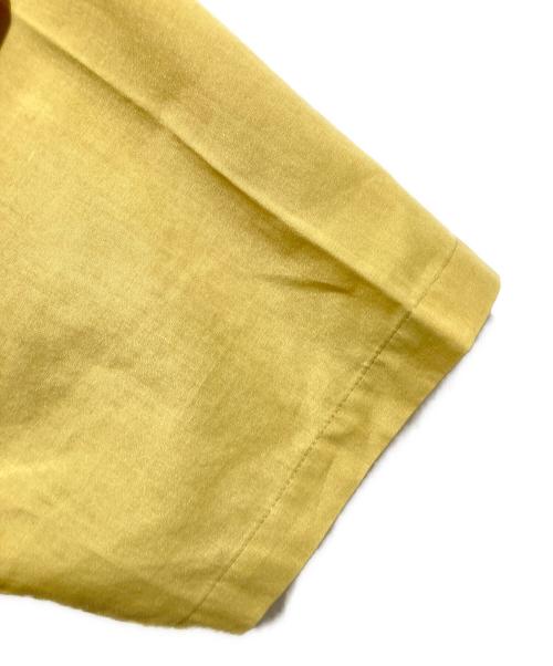 PERMANENT PRESS（パーマネントプレス）PERMANENT PRESS (パーマネントプレス) 70s オープンカラーシャツ イエロー サイズ:Mの古着・服飾アイテム