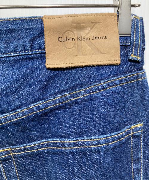 Calvin Klein Jeans（カルバンクラインジーンズ）Calvin Klein Jeans (カルバンクラインジーンズ) センタープレスデニムパンツ インディゴ サイズ:31/34の古着・服飾アイテム