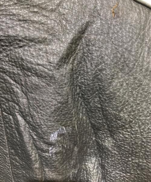 MILLESIMES（ミレジム）MILLESIMES (ミレジム) レザーボンバージャケット ブラック サイズ:不明の古着・服飾アイテム