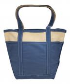 L.L.Beanエルエルビーン）の古着「カスコベイトートバッグ」｜アイボリー×ブルー