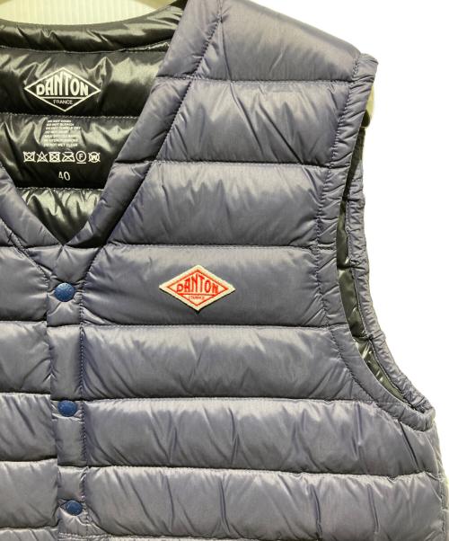 DANTON（ダントン）DANTON (ダントン) ダウンベスト ネイビー サイズ:40の古着・服飾アイテム