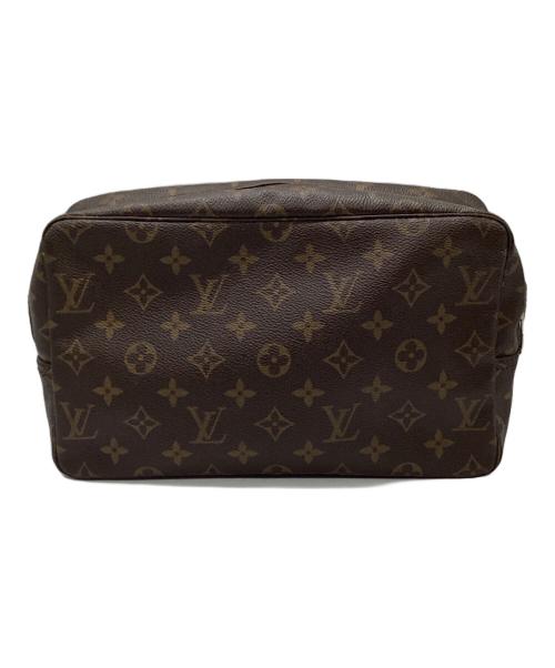 LOUIS VUITTON（ルイ ヴィトン）LOUIS VUITTON (ルイ ヴィトン) コスメポーチ ブラウンの古着・服飾アイテム