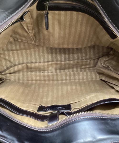 MOTHERHOUSE（マザーハウス）MOTHERHOUSE (マザーハウス) レザートートバッグ/アンティーク キャリア トート ブラウンの古着・服飾アイテム