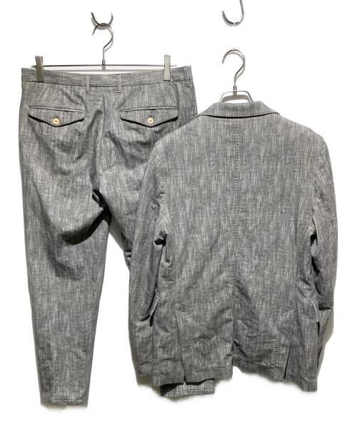 CIRCOLO 1901（チルコロ1901）CIRCOLO 1901 (チルコロ1901) ヘリンボーンプリント ストレッチ ジャージー ジャケットセットアップ グレー サイズ:44/46の古着・服飾アイテム