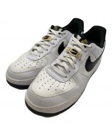 NIKE（ナイキ）の古着「ローカットスニーカー/Air Force 1 Low '07 LV8 "World Champ/White and Black"」｜ブラック×ホワイト