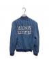 MAISON KITSUNE (メゾンキツネ) バックロゴシアサッカーブルゾン ネイビー サイズ:M：5000円