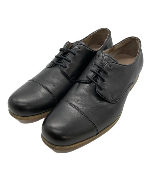 nano・universe（ナノ・ユニバース）nano・universe (ナノ・ユニバース) ストレートチップシューズ ベージュ サイズ:25cmの古着・服飾アイテム