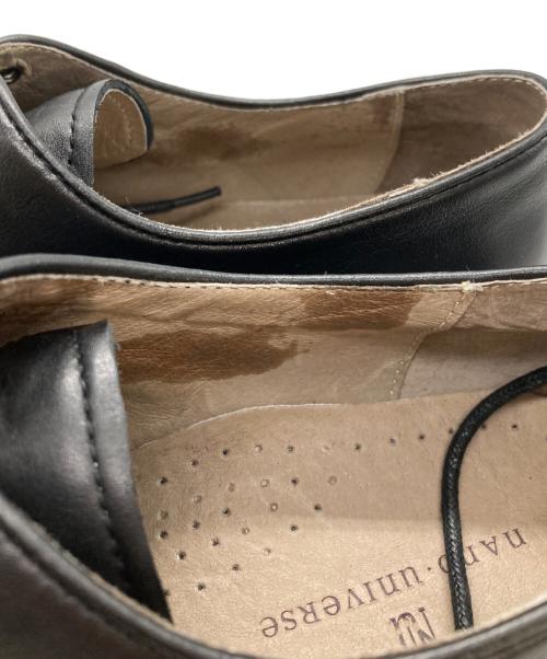 nano・universe（ナノ・ユニバース）nano・universe (ナノ・ユニバース) ストレートチップシューズ ベージュ サイズ:25cmの古着・服飾アイテム