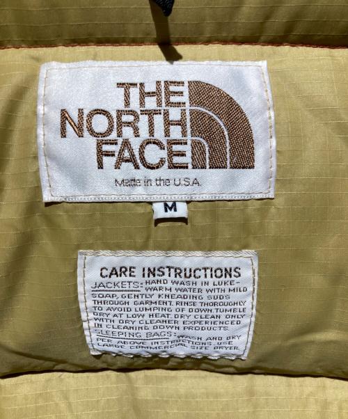 THE NORTH FACE（ザ ノース フェイス）THE NORTH FACE (ザ ノース フェイス) 70ｓ～80ｓ ダウンジャケット オレンジ サイズ:Mの古着・服飾アイテム