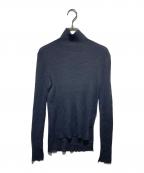GALLARDA GALANTEガリャルダガランテ）の古着「ベーシックタートルネックニット」｜ブラック