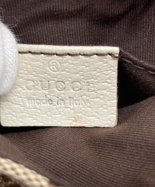 GUCCI（グッチ）GUCCI (グッチ) GGキャンバスミニショルダーポーチ ベージュの古着・服飾アイテム