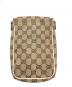 GUCCI (グッチ) GGキャンバスミニショルダーポーチ ベージュ：8000円