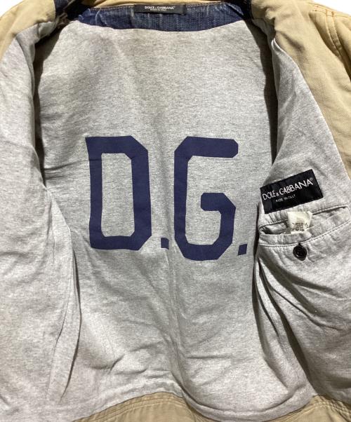 DOLCE & GABBANA（ドルチェ＆ガッバーナ）DOLCE & GABBANA (ドルチェ＆ガッバーナ) アーカイブレイヤードデニムジャケット インディゴ サイズ:46の古着・服飾アイテム