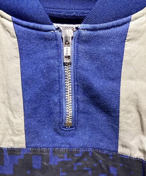 C.E（シーイー）C.E (シーイー) STRIPE PULLOVER JACKET ブルー サイズ:Sの古着・服飾アイテム