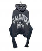 RRR123 RIVINGTON roi RebisRRR123 リヴィントンロイレビス）の古着「APOCRYPHAL HOODIE/プリントデザインパーカー」｜グレー