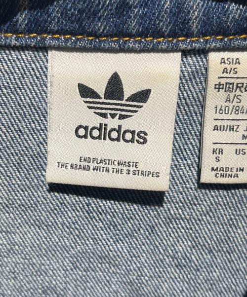 adidas（アディダス）adidas (アディダス) 桜刺繍デニムジャケット インディゴ サイズ:Mの古着・服飾アイテム