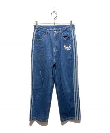 中古・古着通販】adidas (アディダス) 桜刺繍サイドライン デニム