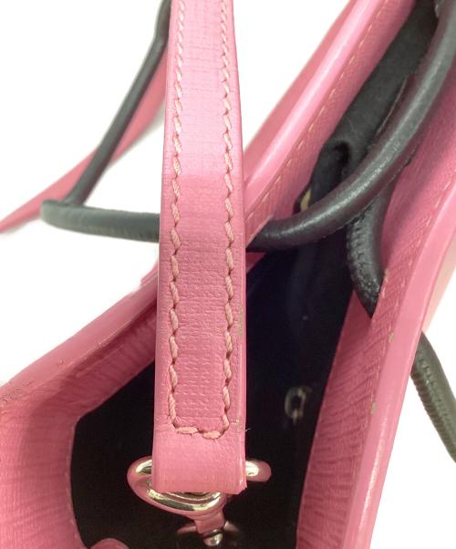 BALENCIAGA（バレンシアガ）BALENCIAGA (バレンシアガ) ショッピングトートXXS ピンクの古着・服飾アイテム