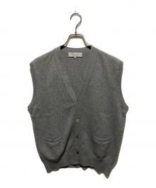 Christian Dior MONSIEUR（クリスチャンディオールムッシュ）の古着「カシミヤ混ニットベスト」｜グレー