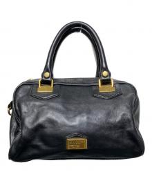 MARC JACOBS（マークジェイコブス）の古着「カウレザー2WAYバッグ」｜ブラック