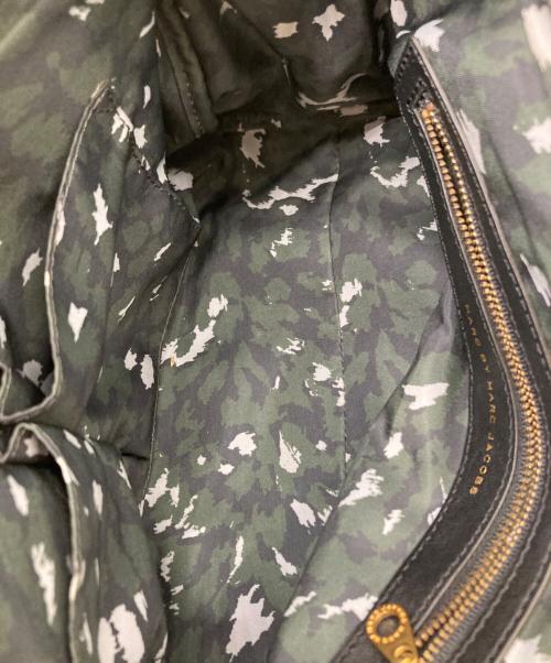 MARC JACOBS（マークジェイコブス）MARC JACOBS (マークジェイコブス) カウレザー2WAYバッグ ブラックの古着・服飾アイテム