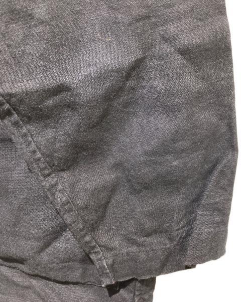 KAGURE（カグレ）KAGURE (カグレ) リネンテーラードジャケット ブラック サイズ:FREEの古着・服飾アイテム