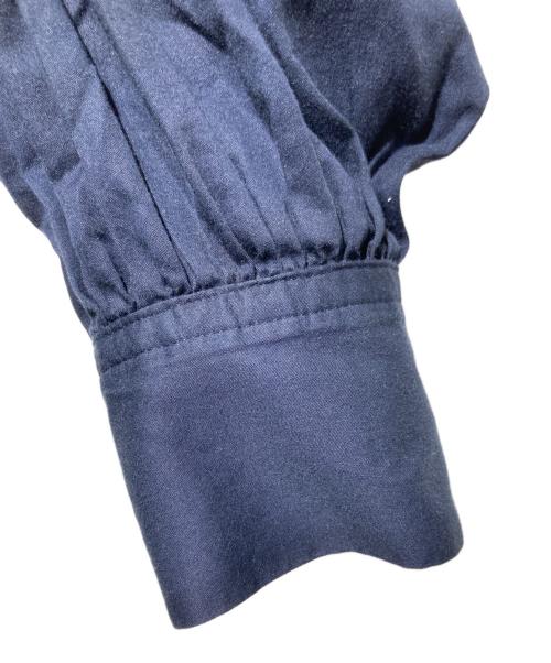 INED（イネド）INED (イネド) ギャザーシャツワンピース ネイビー サイズ:9の古着・服飾アイテム