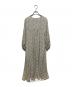 SINME (シンメ) カシュクールワンピース グレー サイズ:M：7000円