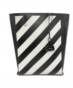 OFFWHITEオフホワイト）の古着「DIAG TOTE/ハンドバッグ」｜ブラック