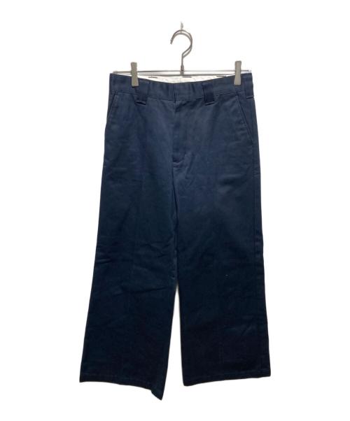 HYKE（ハイク）HYKE (ハイク) ワイドワークパンツ ネイビー サイズ:1の古着・服飾アイテム