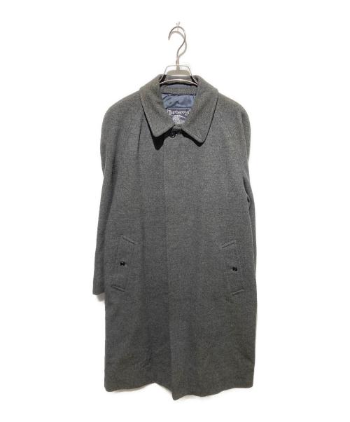 Burberry's（バーバリー）Burberry's (バーバリーズ) カシミヤ混バルマカーンコート グレー サイズ:170の古着・服飾アイテム