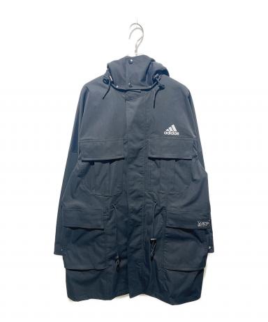 中古・古着通販】adidas (アディダス) ロゴプリントモッズコート