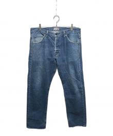 A BATHING APE（アベイシングエイプ）の古着「pirate デニムパンツ」｜インディゴ