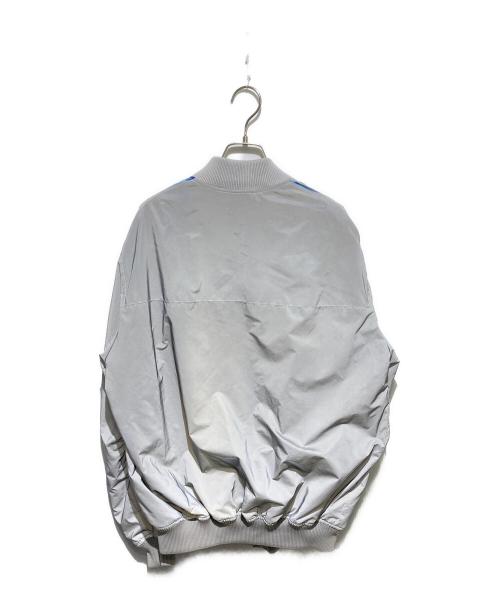 HERON PRESTON（ヘロンプレストン）HERON PRESTON (ヘロンプレストン) BOMBER JKT SKULL REFLEX シルバー サイズ:Sの古着・服飾アイテム