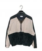 RHUDEルード）の古着「バッグロゴジャケット」｜ブラック×ベージュ