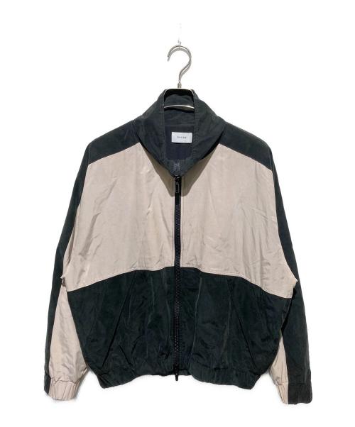 RHUDE（ルード）RHUDE (ルード) バッグロゴジャケット ブラック×ベージュ サイズ:Sの古着・服飾アイテム