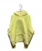 NOTSONORMALノットソーノーマル）の古着「LASTNIGHTS HOODIE」｜イエロー