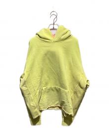 NOTSONORMAL（ノットソーノーマル）の古着「LASTNIGHTS HOODIE」｜イエロー