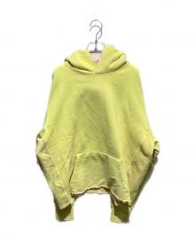 NOTSONORMAL（ノットソーノーマル）の古着「LASTNIGHTS HOODIE」｜イエロー