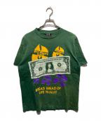 SAINT MICHAELセントマイケル）の古着「SW SS TEE SAINT CLAN」｜グリーン