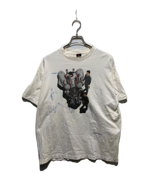 SAINT MICHAEL（セントマイケル）SAINT MICHAEL (セントマイケル) FD-SS TEE / BIKE ホワイト サイズ:XLの古着・服飾アイテム