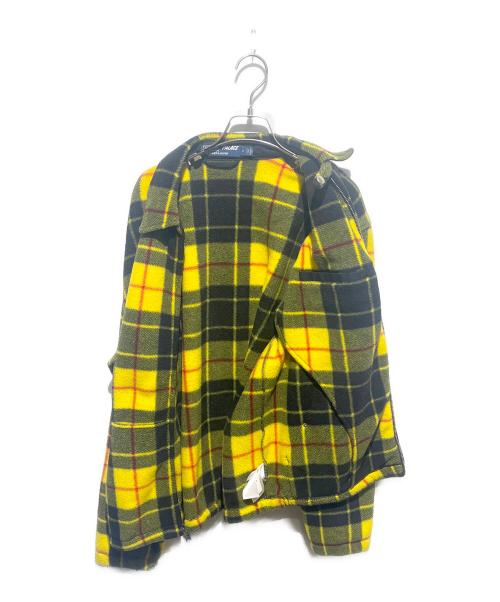 POLO RALPH LAUREN（ポロ・ラルフローレン）POLO RALPH LAUREN (ポロ・ラルフローレン) PALACE (パレス) Polar Fleece Harrington イエロー サイズ:Mの古着・服飾アイテム
