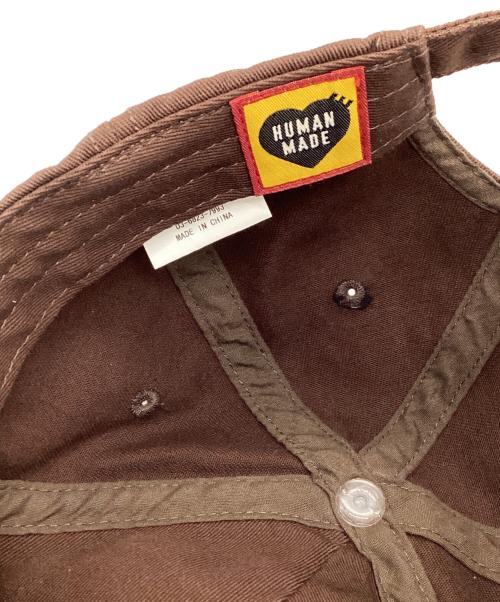 HUMAN MADE（ヒューマンメイド）HUMAN MADE (ヒューマンメイド) キャップ/6PANEL CAP ブラウンの古着・服飾アイテム