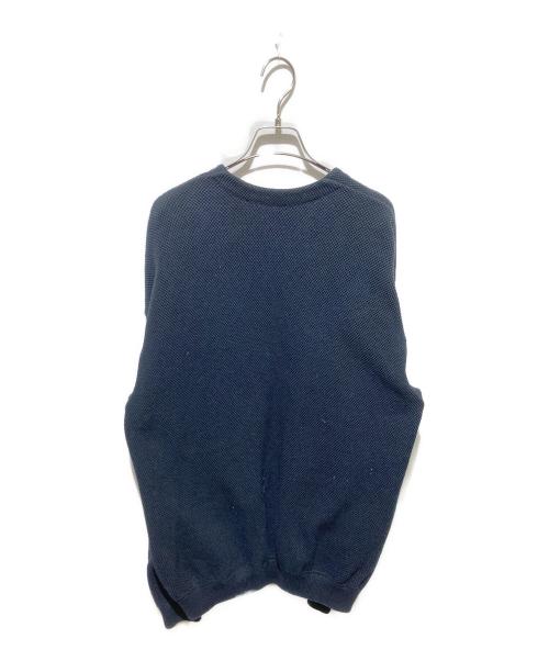 crepuscule（クレプスキュール）crepuscule (クレプスキュール) moss stitch V/N cardigan 鹿の子カーディガン ネイビー サイズ:2の古着・服飾アイテム