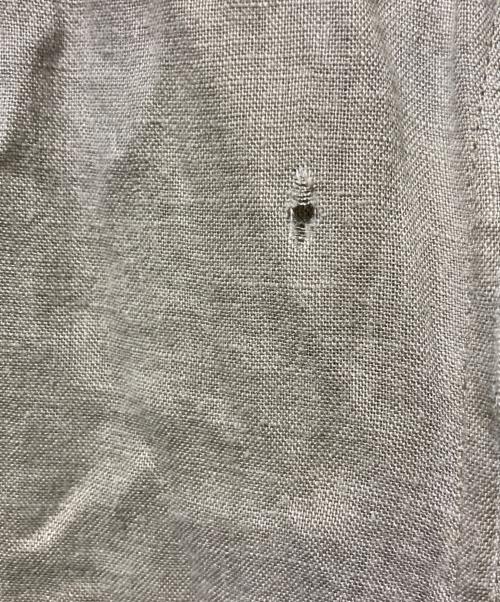 NOLLEY'S（ノーリーズ）NOLLEY'S (ノーリーズ) リネンシャツワンピース グレー サイズ:1の古着・服飾アイテム