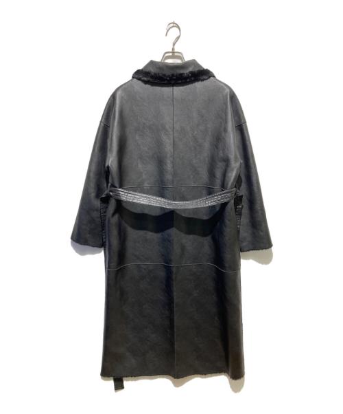 Ameri（アメリ）Ameri (アメリ) メニーウェイフェイクボアコート ブラック サイズ:FREEの古着・服飾アイテム