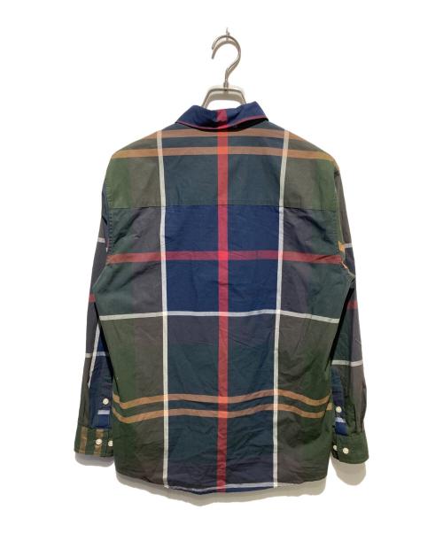 Barbour（バブアー）Barbour (バブアー) ラージ タータン チェック レギュラーカラー シャツ グリーン サイズ:38の古着・服飾アイテム